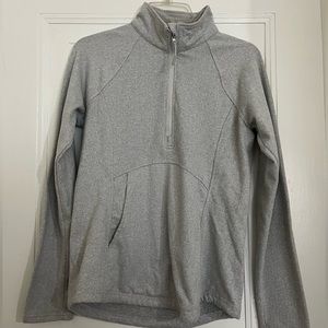 MOVING SALE - MOST GO - 
Fitted Herringbone Quarter Zip Sweater